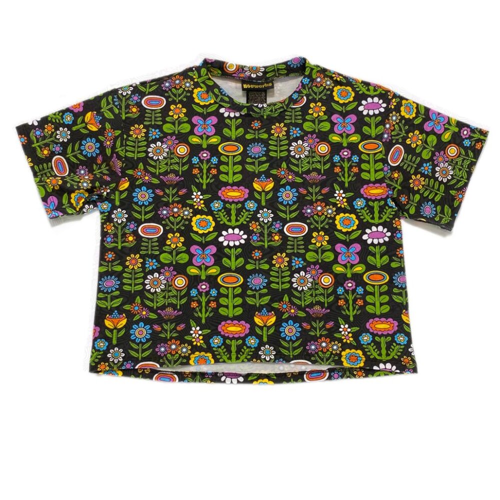 Nooworks Awesome Blossom Crop Top M